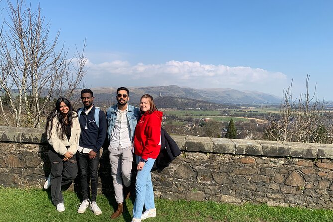 3 Hour Private Tour of Stirling Old Town and Stirling Castle - A view of the Wallace Monument from the castle esplanade