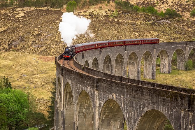 6 Day Outer Hebrides, Isle of Skye & optional 'Hogwarts Express' - Day 6 the Hogwarts Express option: Glenfinnan steam train and a return via Pitlochry
