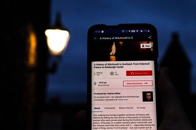 A History of Witchcraft in Edinburgh: A Self-Guided Audio Tour - Key points