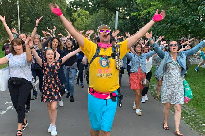A Silent Disco Adventure in Glasgow - The route through Buchanan Street and George Square