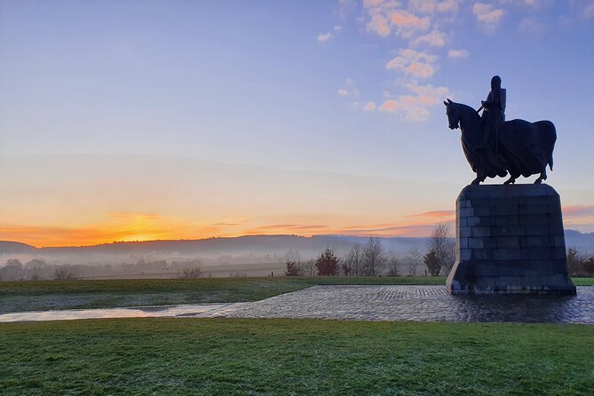 Bannockburn Battlefield Tour - Robert the Bruce Statue: the stop that anchors the whole story