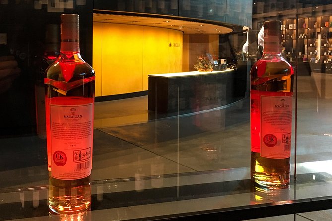 Best Scottish Whisky Distilleries Private Tasting Trip plus optional Castle Tour - Lunch at The Mash Tun Hotel: a real break with lots of bottles