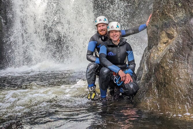 Bruce's Stone Canyoning Adventure. - Scrambling, climbing, and wild swimming: the skills you use all day
