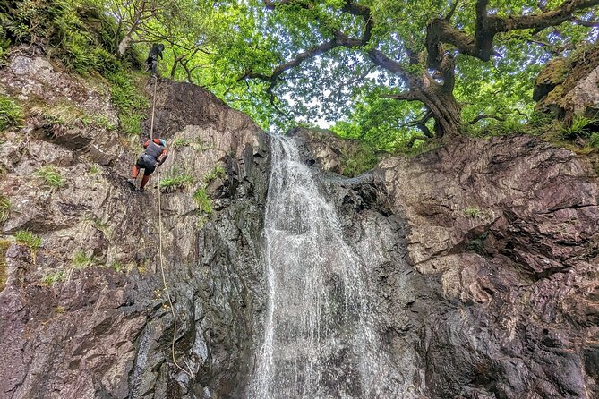Bruce's Stone Canyoning Adventure. - Rope work and abseiling: the part that rewards trust