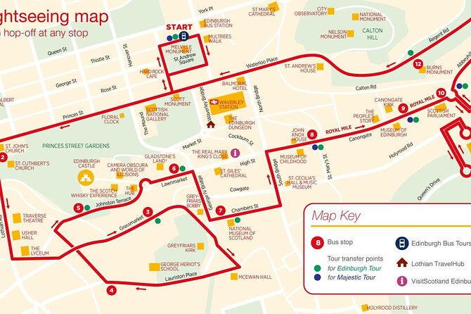 City Sightseeing Edinburgh Hop-On Hop-Off Bus Tour + Kids Go Free - Best use cases: when this bus fits like a glove