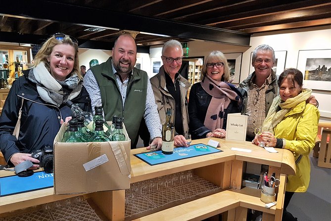 Craigs Deluxe Whisky Tour Shore Trip from Port of Invergordon - The distillery rhythm: free shops first, then optional paid experiences
