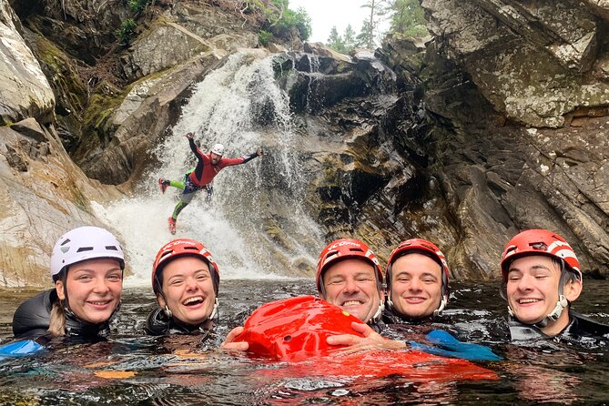 Discover Canyoning at Bruar Falls - Bruar Falls Canyon, a pine-forest stage for big-water moves