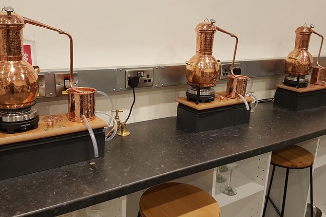 Distill a bottle of Gin on mini copper stills - Sip Antics in Edinburgh, A Workshop With a Real Take-Home Prize