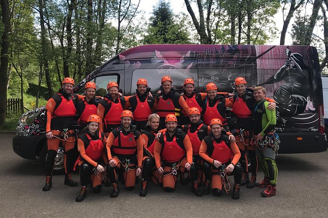 Dollar Falls Canyoning Trip - Getting to the start: pickup from Edinburgh Waverley and a short drive