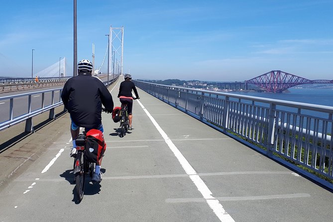 Edinburgh Bridges & Countryside BIke & Ebike Tour with Transfers - Stop 2: the Roman fort remains at Cramond