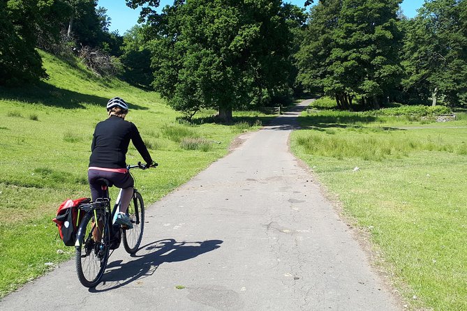 Edinburgh Bridges & Countryside BIke & Ebike Tour with Transfers - Stop 5: Forth Road Bridge area, plus rail bridge views