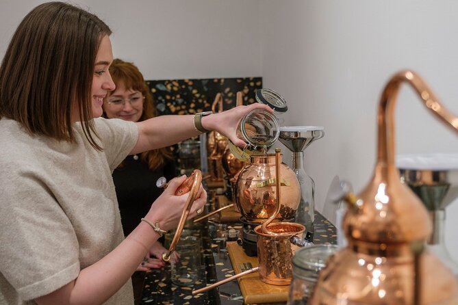 Edinburgh Gin Distillery Making Experience - Making your own bespoke gin, from botanicals to a running still