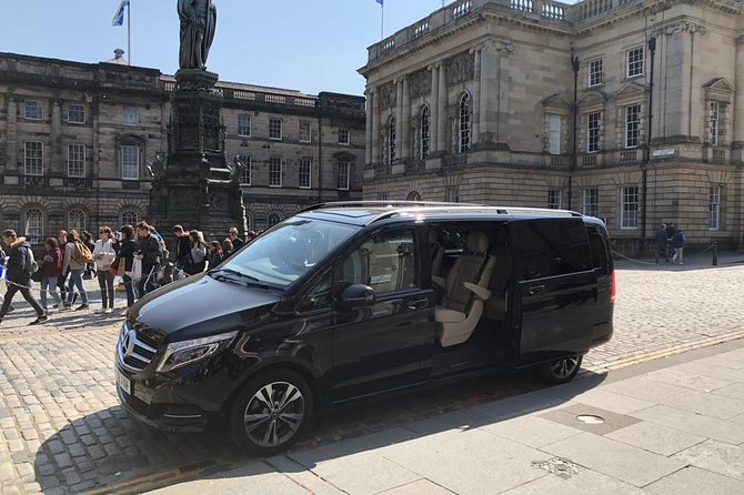Edinburgh Half Day Guided Private Tour in a Premium Minivan - The premium minivan and guide combo