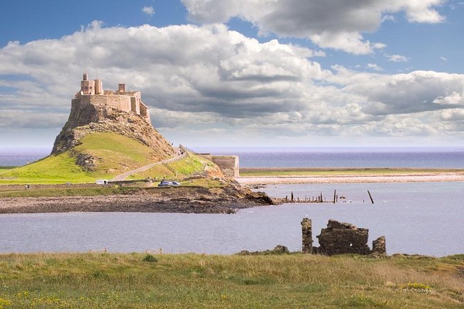 Edinburgh: Holy Island, Alnwick Castle & Kingdom of Northumbria - Lindisfarne Priory: Ruins, the Lindisfarne Gospels, and the Mead Moment