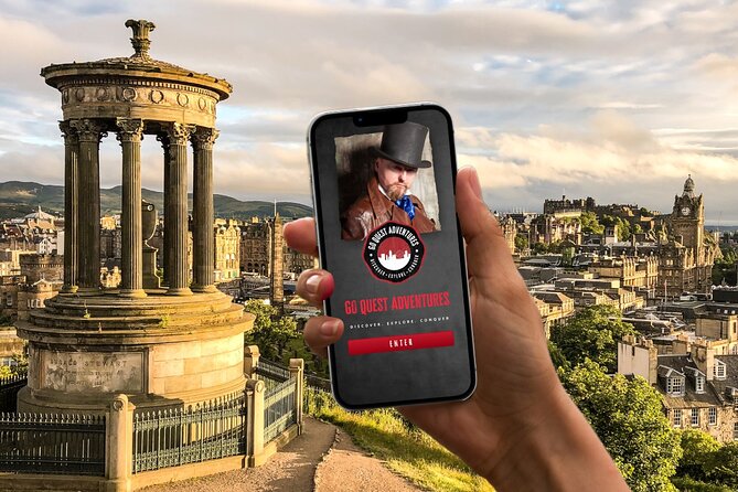 Edinburgh New Town: Self Guided Walk & Immersive Treasure Hunt - How the Go Quest Adventures app turns streets into a puzzle