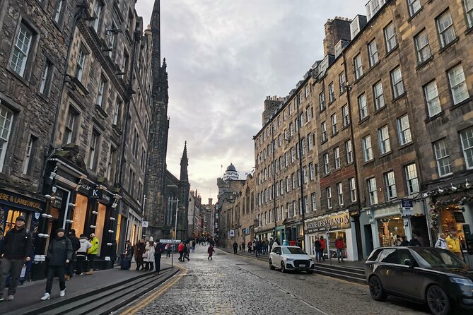 Edinburgh Outlander Self-Guided Private Tour - Signet Library colonnades, and the first on-screen filming location