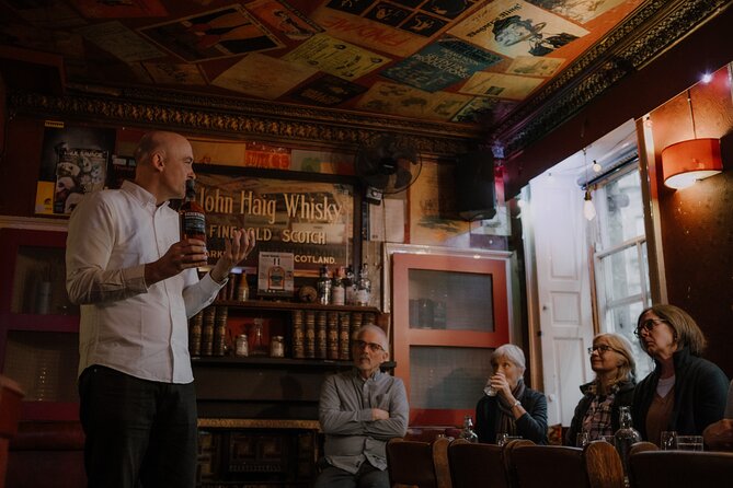 Edinburgh: Whisky Tasting with Storytelling in a Historic Pub - Storytelling that connects Scotch to smugglers, writers, and distilleries