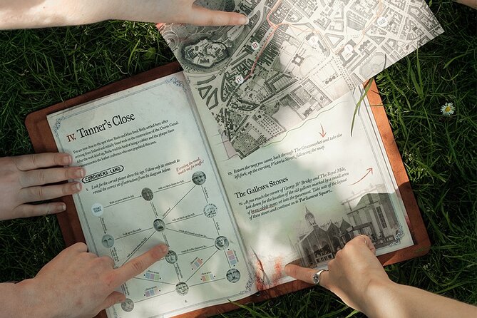 Escape Old Edinburgh with a Thrilling Outdoor Puzzle Trail - How the outdoor escape room works, step by step