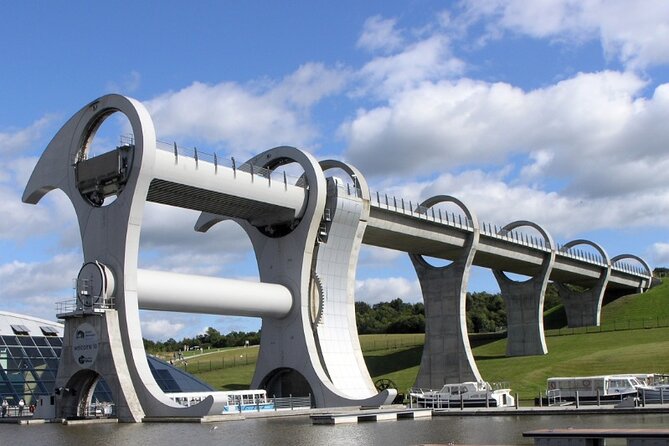 Executive Scottish Lowlands Tour - Falkirk Wheel: rotating canal engineering, with an optional ticket
