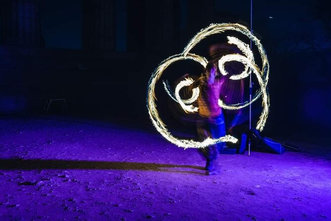 Fire Dancing with Iga - Meeting at Greyfriars Bobby: A Convenient Start in Old Town