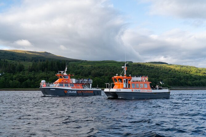 Fort William Evening Cruise - Dress for the wind: upstairs breezes and a sheltered option