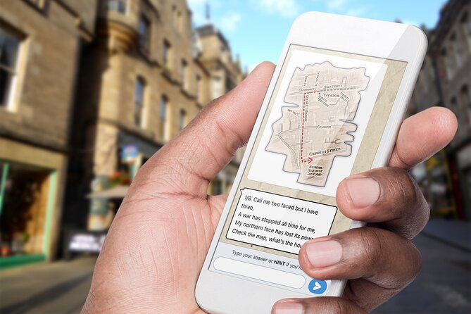 Fun, Flexible Treasure Hunt Around Edinburgh with Cryptic Clues & Hidden Gems - Price and value for a 2.5 hour city walk