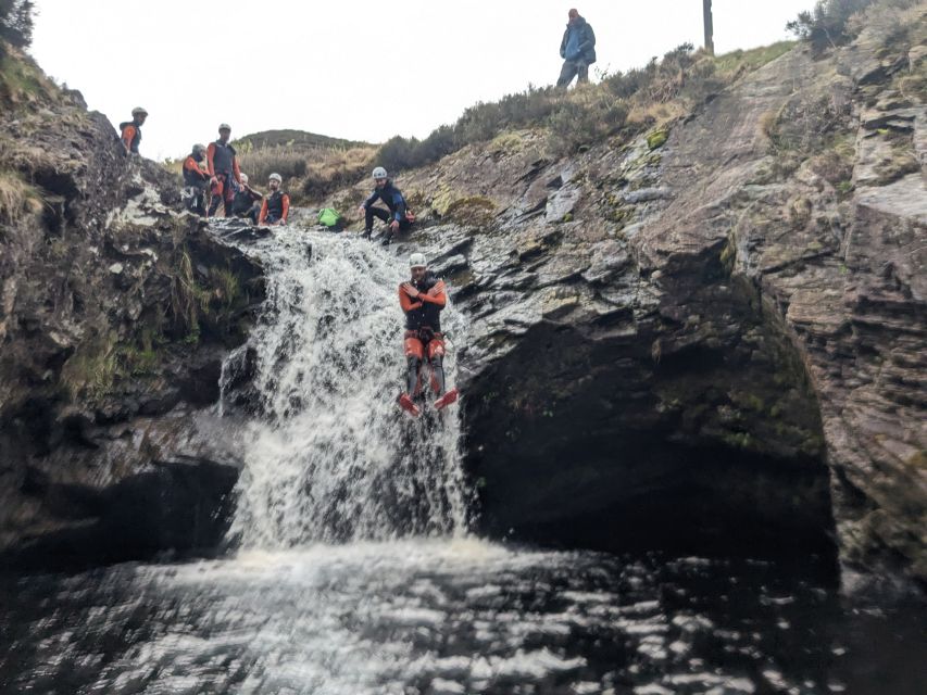 Galloway: Canyoning Adventure Experience - The guided run in Murrays Canyon: jumps, slides, and controlled adrenaline
