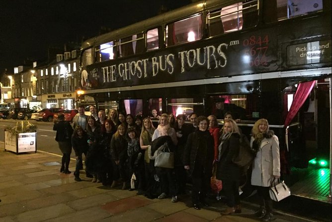 Ghost Bus Tour of Edinburgh - Meeting at George IV Bridge, then settling in for a staged night ride