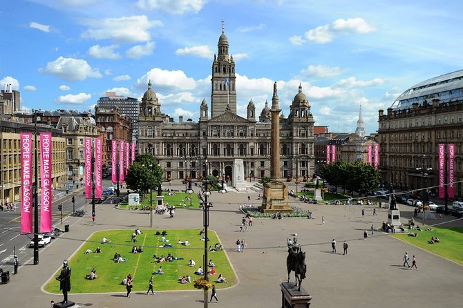 Glasgow Airport Transfer: Glasgow Airport GLA to Glasgow City in Luxury Van - The van ride: luxury comfort with disinfecting built in