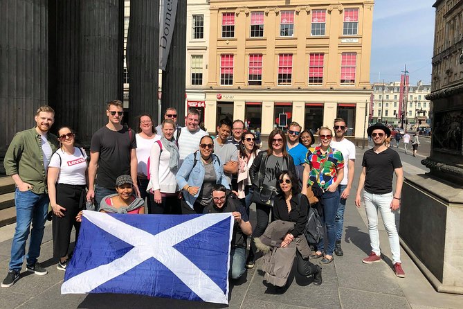 Glasgow City Centre Walking Tour with Local Guide - City Chambers architecture, plus how to spot meaning from the pavement