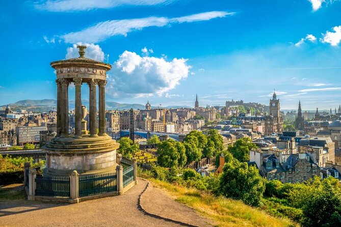 Glasgow: Privately Guided Day Tour of Edinburgh in Luxury Minivan - Calton Hill: where the city map makes sense in one look