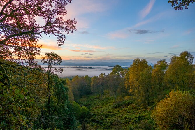 Glasgow: Stirling Castle & Loch Lomond Private Luxury Day Tour - Aberfoyle and Queen Elizabeth Forest Park: A Calm Stop Before Loch Lomond