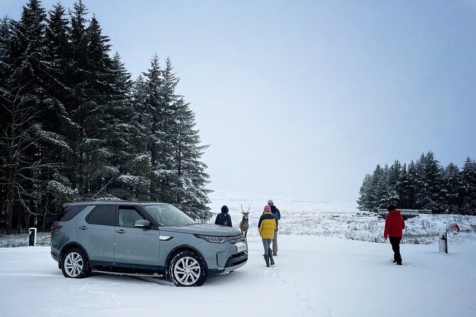 Glencoe & Highlands: Private Land Rover Tour - Callander Visitor Information Centre: Coffee, Legs, and the Highlands Starter Pack