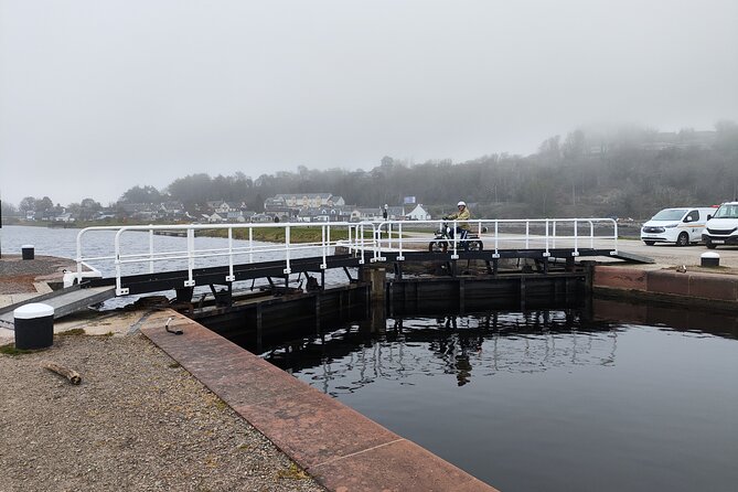 Guided EBike Tour of Inverness - Ness Islands bridges: learning the river as you pass through
