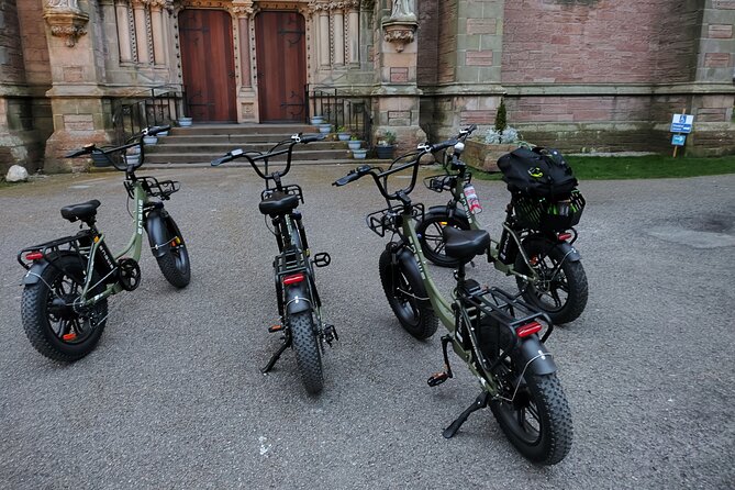 Guided EBike Tour of Inverness - Starting at Inverness Cathedral, then rolling toward Inverness Castle