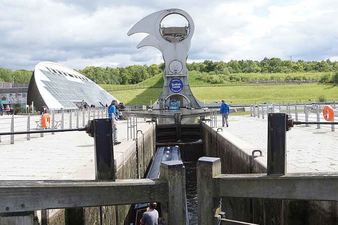 Half day Private Kelpies and Falkirk Wheel tour - Stop 2: Falkirk Wheel, the rotating boat lift that replaced nine locks