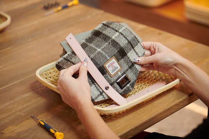 Islander Harris Tweed® Mini Satchel Workshop - Where to go in Edinburgh and the first-floor reality check