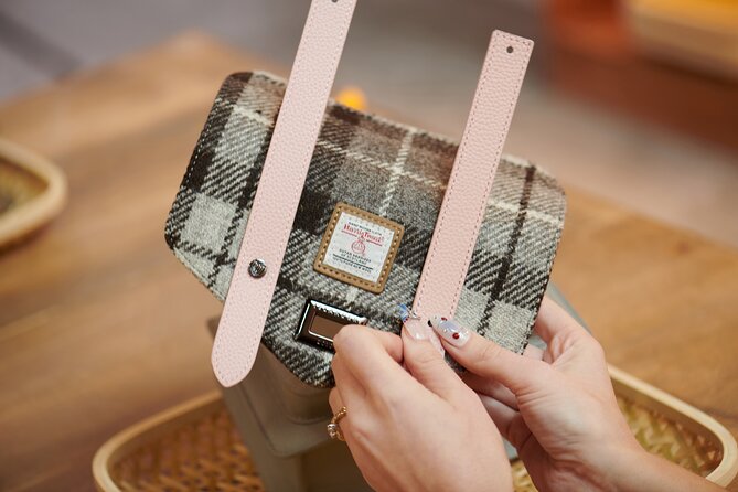 Islander Harris Tweed® Mini Satchel Workshop - Building your mini satchel: what the workshop actually does