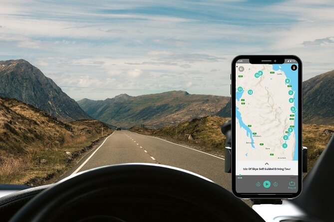 Isle Of Skye Self Guided Driving Tour - Trippy Tour Guide app, GPS, and the offline map reality