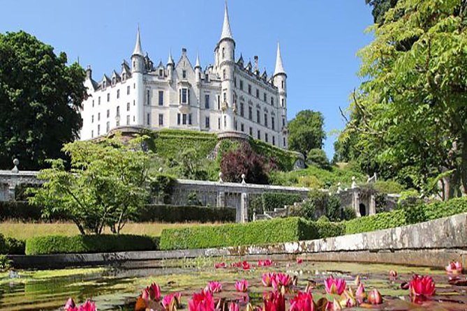 Legendary Dunrobin Castle Tour - Loch Fleet National Nature Reserve on a single-track route