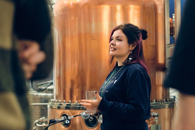 Lind and Lime Gin Distillery Tour and Tasting - Entering Lind and Lime at 24 Coburg St, Leith