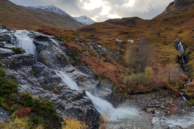 Oban, Whisky, Glencoe, Highlands, Loch Lomond Private Tour - Loch Achtriochtan and Glencoe Valley stops: water, mountains, and quick viewpoints