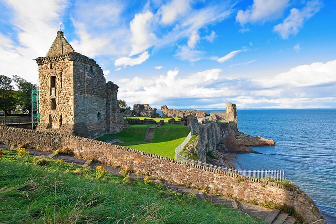 Privately Guided St Andrews & Fife Day Tour from Edinburgh - St Andrews Castle and the siege mine, including the bottle dungeon