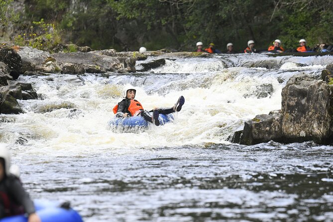 River Tubing in Perthshire - From wetsuit to river: how the 3-hour flow usually plays out