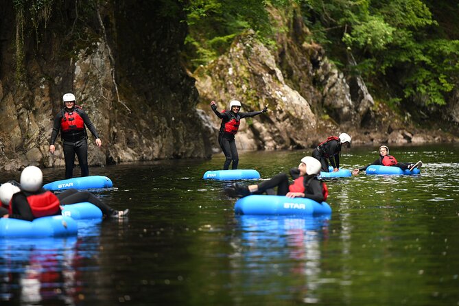 River Tubing in Perthshire - Optional cliff jumping: how to decide on the day