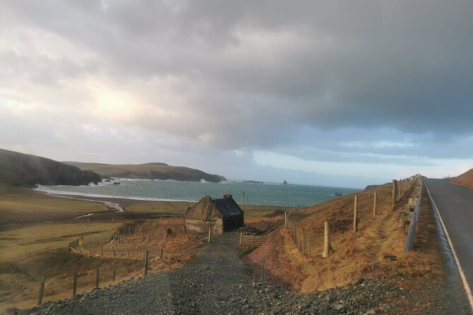 Shetland TV Locations Private Full Day Tour - St Ninian’s Isle and Spiggie Beach: When the Coast Looks Like a Movie Set
