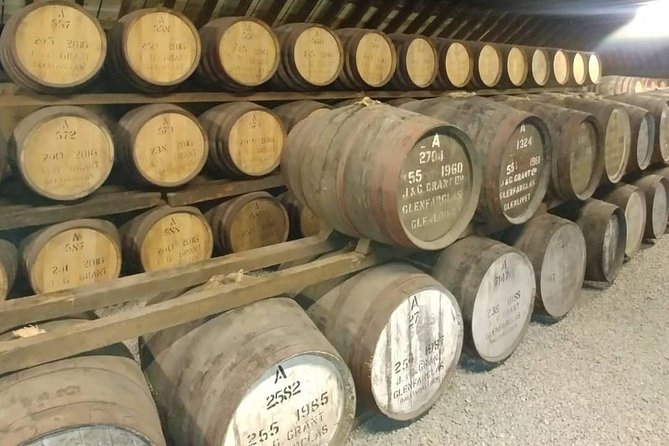 Speyside Whisky Tour - Three Distilleries Included - Private - 5 Star Reviews - Aberlour, Macallan, and Glenfarclas as the main tasting spine