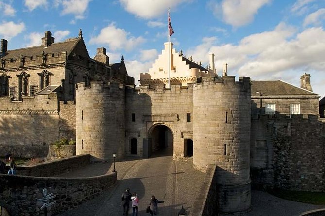 Stirling Castle The Trossachs & Loch Lomond - Callander Crags and Bracklinn Falls Bridge, a scenic pause