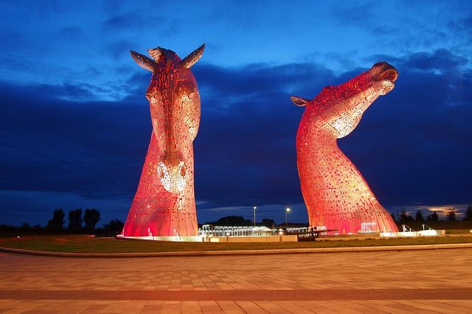 Stirling Luxury Private Day Tour from Edinburgh - Stop 1: The Kelpies and The Helix, a fast hit of modern Scotland