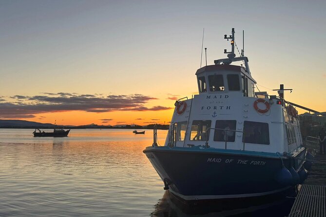 Stunning 90-Minute Firth of Forth Sightseeing Cruise Adventure - The small fortification island under the bridge